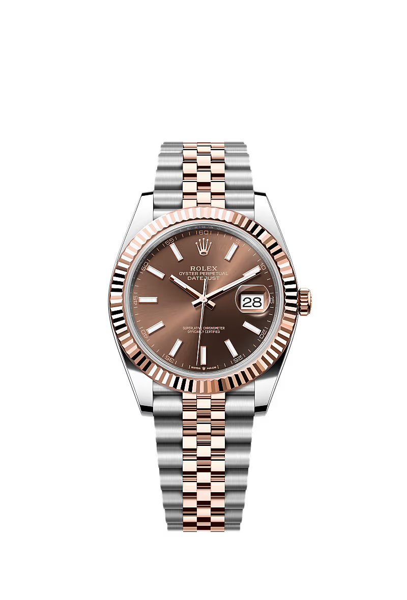 ROLEX DATEJUST CHOCOLATE