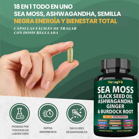 SEA MOSS 18 EN 1 - COMPRA 1 RECIBE 1 GRATIS