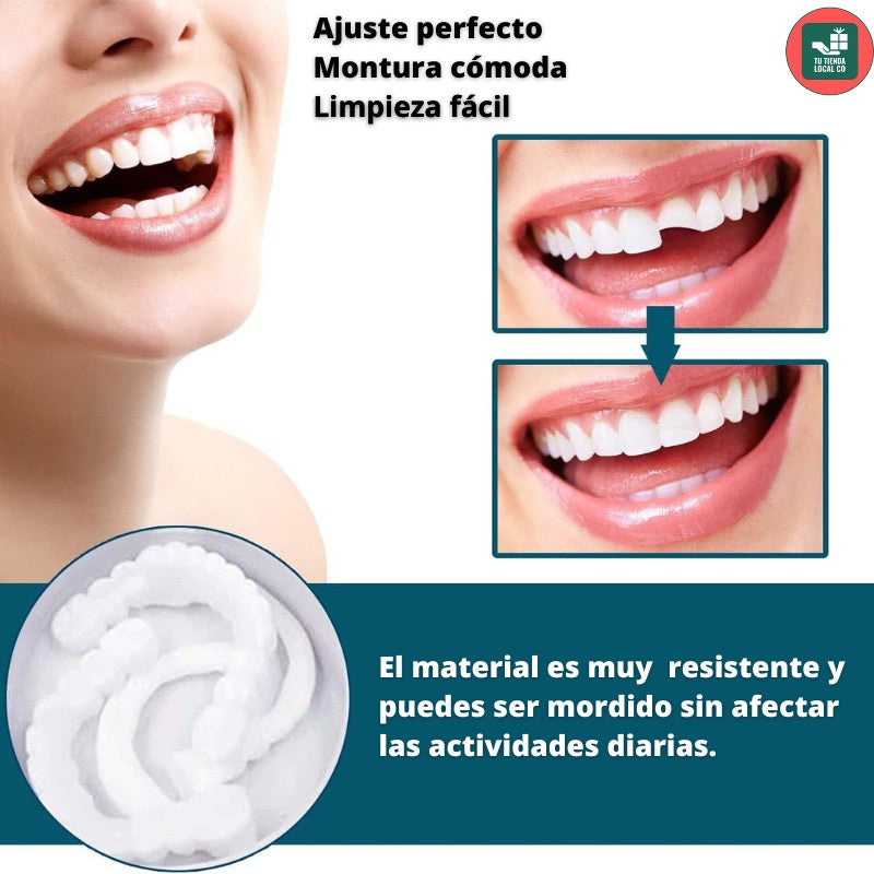 CARILLAS DENTALES SNAP ON DENTURE UN CAMBIO QUE TRANSFORMA TU VIDA AL INSTANTE