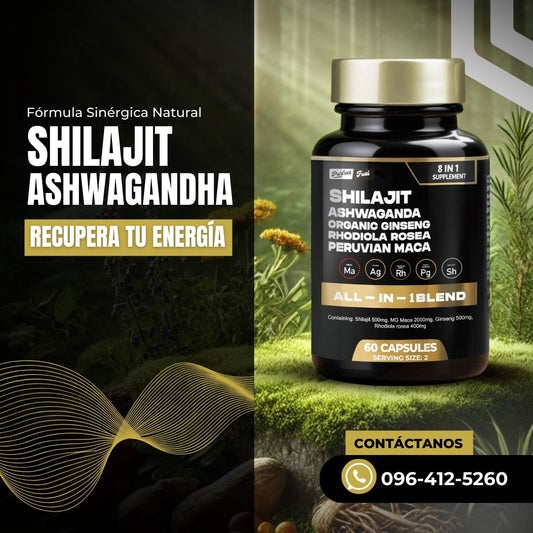 SHILAJIT ASHWAGANDHA - COMPRA 1 RECIBE 1 GRATIS