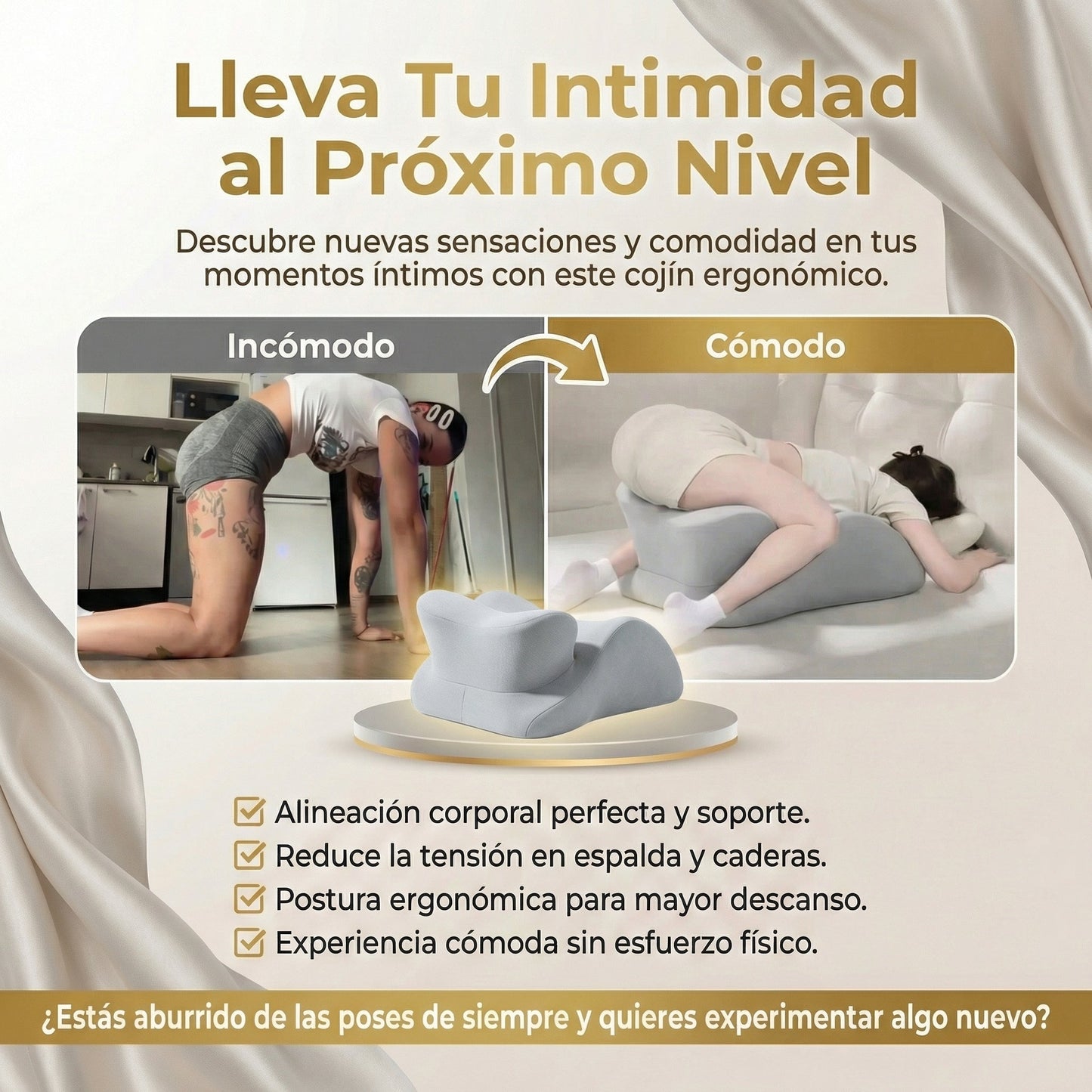 ALMOHADA ERGONÓMICA PARA PAREJAS