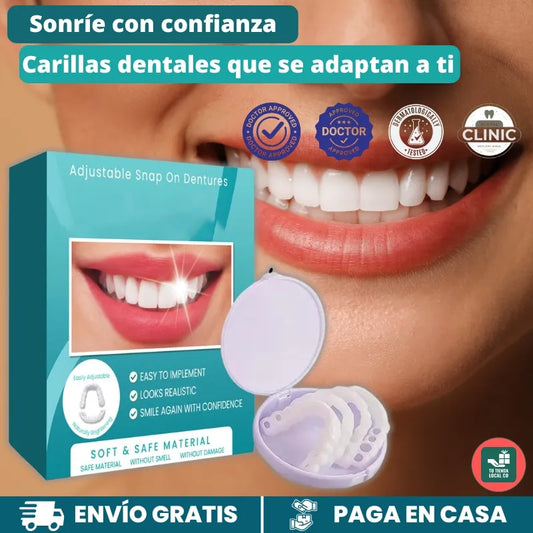 CARILLAS DENTALES TT SNAP ON DENTURE UN CAMBIO QUE TRANSFORMA TU VIDA AL INSTANTE